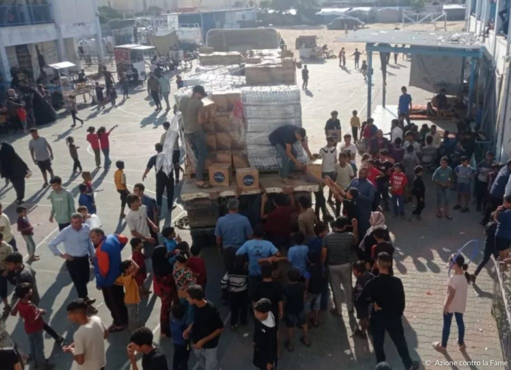 Aiuti umanitari a Gaza