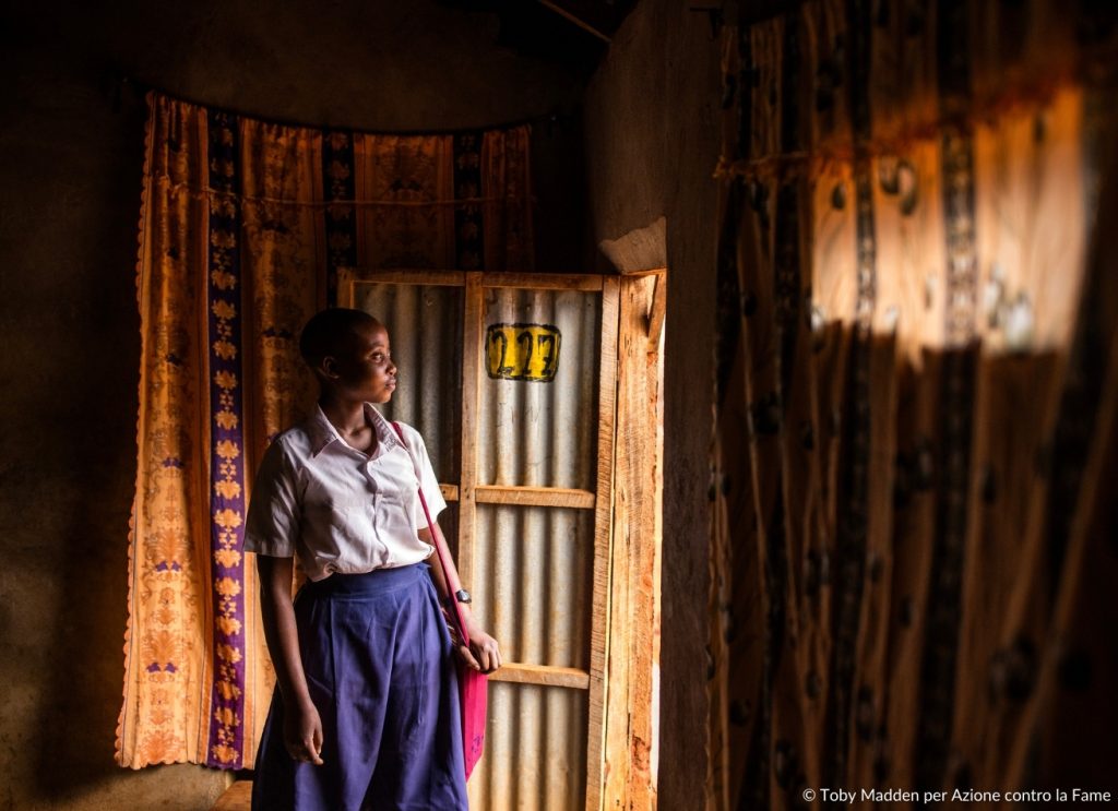 Ragazza in Tanzania