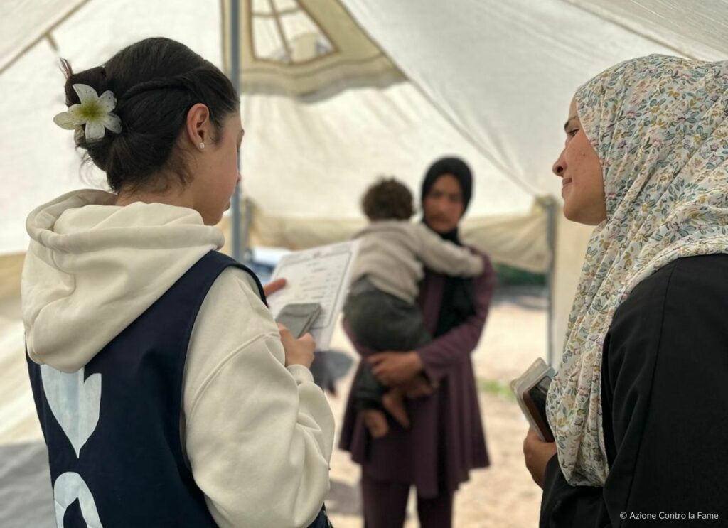 Gaza aiuti umanitari donne e bambini